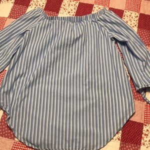 Off the shoulder shirt